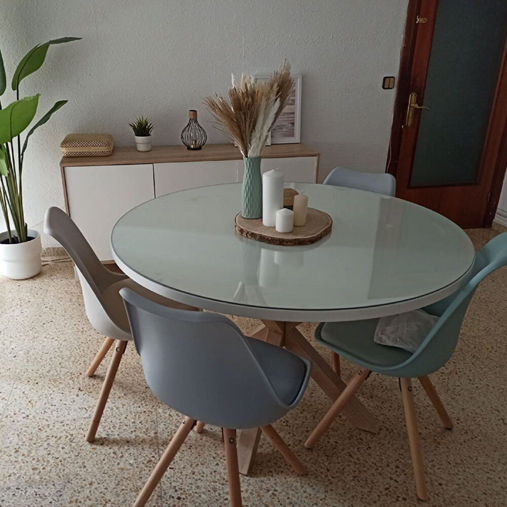 Tapa de Mesa de Cristal